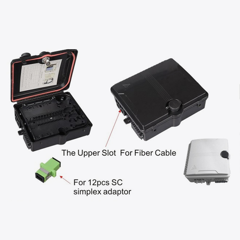 T7-207a-SC XII core fibra opticus distribution arca archa